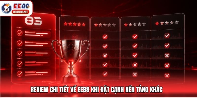 Review chi tiết về EE88 khi đặt cạnh nền tảng khác